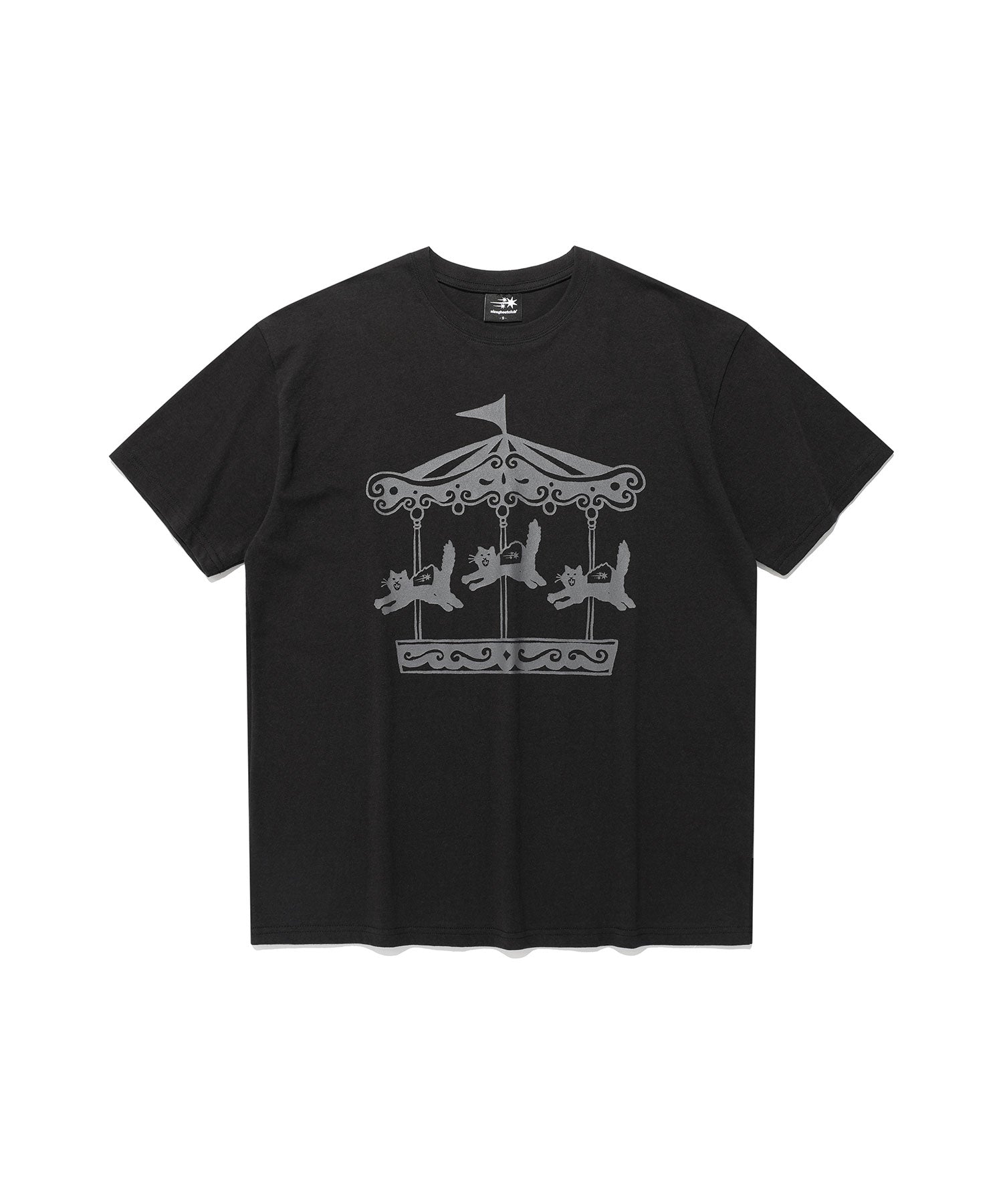 Nice Ghost Club Cat Rides Tee