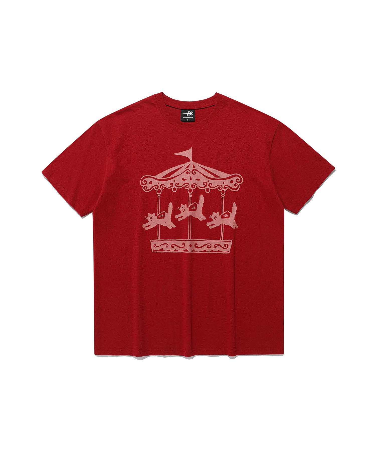 Nice Ghost Club Cat Rides Tee