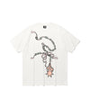 Nice Ghost Club Pearl Necklace Symbol Big Big Tee White