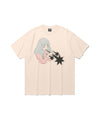 Nice Ghost Club Girl Blowing Symbol Big Tee [Beige]