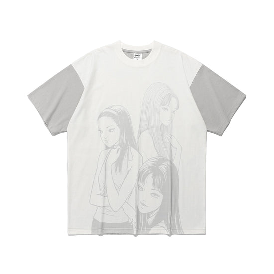 Nice Ghost Club Junji Ito Maniac 3 Tomie Big Big Tee [White]