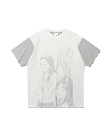 Nice Ghost Club Junji Ito Maniac 3 Tomie Big Big Tee [White]