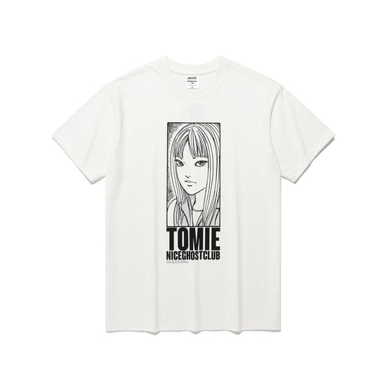 Nice Ghost Club Junji Ito Maniac Tomie Title Tee [White]