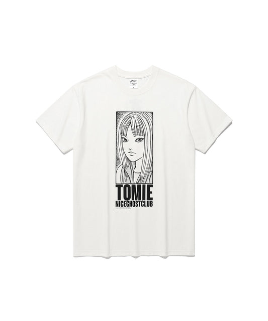 Nice Ghost Club Junji Ito Maniac Tomie Title Tee [White]