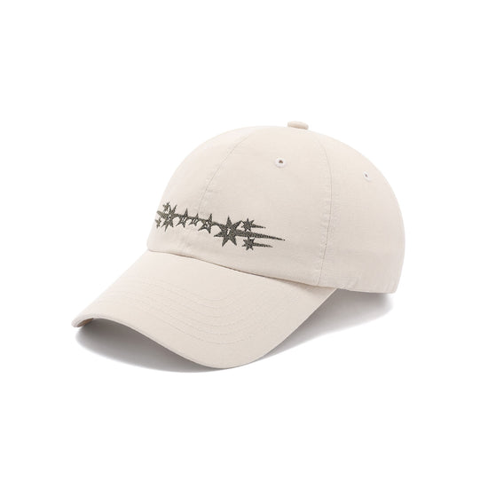 Nice Ghost Club 9 Stars Logo Cap [Beige]