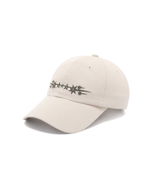 Nice Ghost Club 9 Stars Logo Cap [Beige]