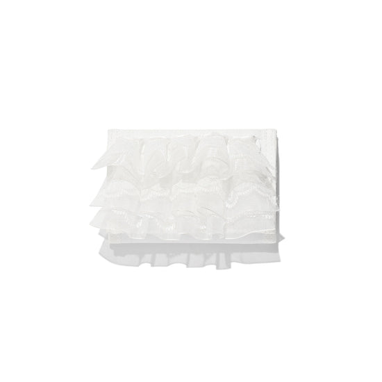 Nice Ghost Club Frill Wallet [White]