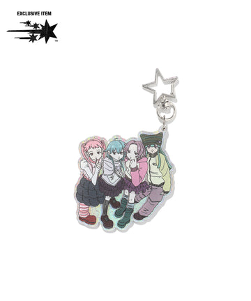Nice Ghost Club Ghost Angels Photo Acrylic Key Chain [Mix]