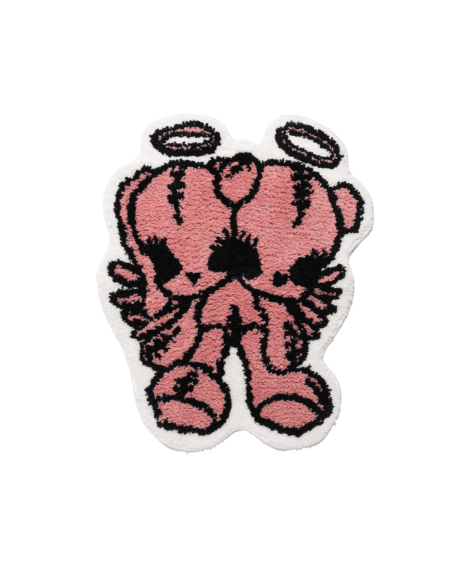 Nice Ghost Club Cotton Doll Angel Rug Mat [Pink]