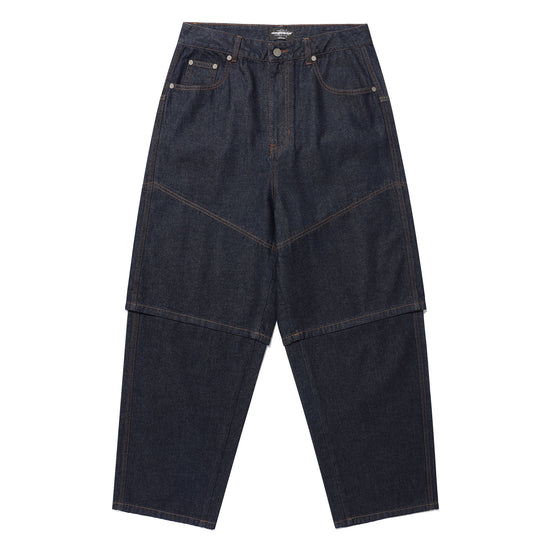 Nice Ghost Club Layered Washed Jeans