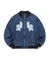 Nice Ghost Club New Heaven Denim Souvenir Jacket
