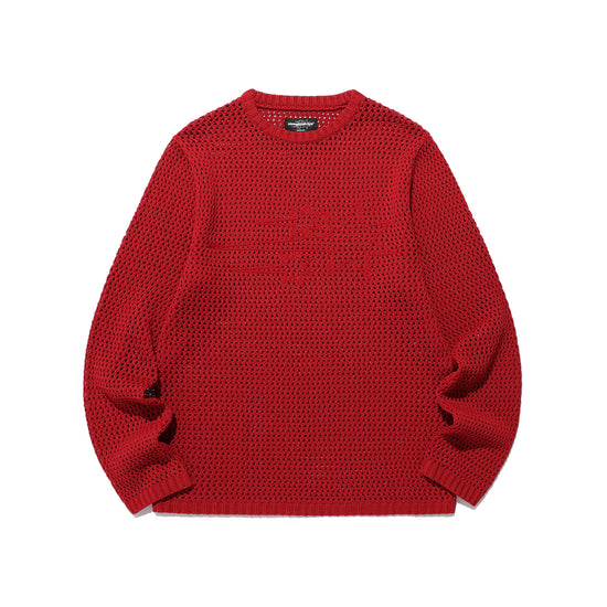 Nice Ghost Club 3 Stars Long Sleeve Knit Tee