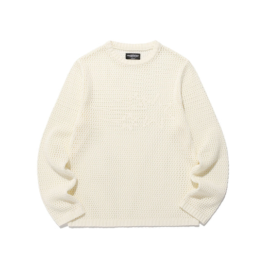 Nice Ghost Club 3 Stars Long Sleeve Knit Tee