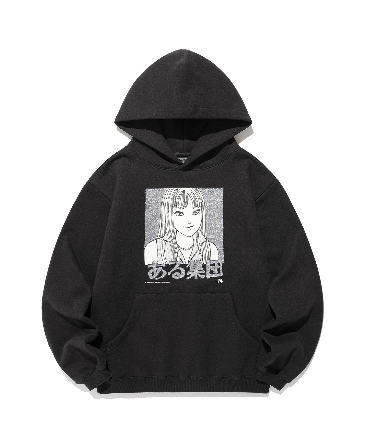 Nice Ghost Club Junji Ito Maniac Tomie Glitter Hoodie [Black]