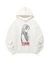 Nice Ghost Club Junji Ito Maniac Tomie Torso Glitter Hoodie [White]