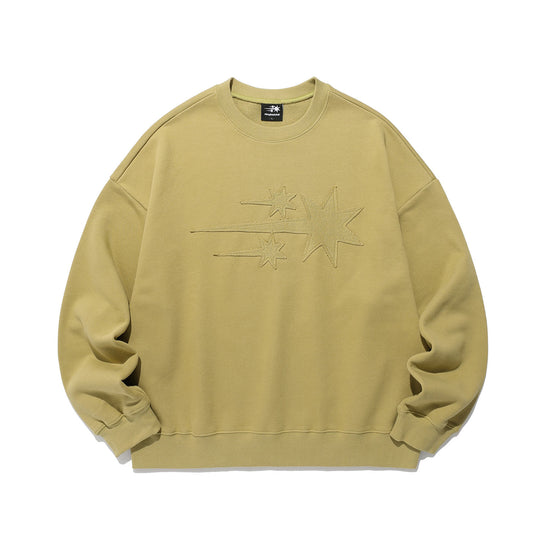 Nice Ghost Club 3Star Logo Sweatshirt [Green]