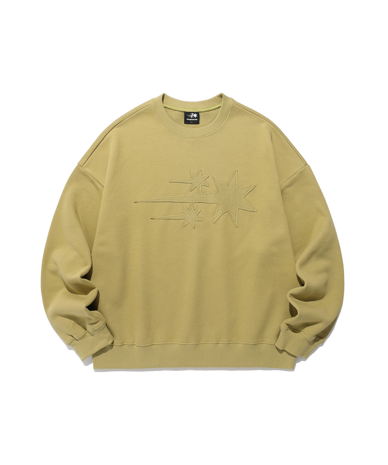 Nice Ghost Club 3Star Logo Sweatshirt [Green]