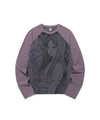 Nice Ghost Club Junji Ito Maniac Tomie Slim Long Sleeve Tee [Purple]