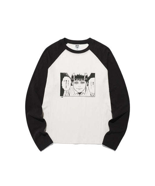 Nice Ghost Club Junji Ito Maniac Souichi Slim Long Sleeve Tee [White]