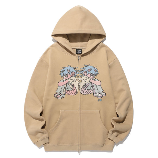 Nice Ghost Club NGC Boy Hoodie Zip Up