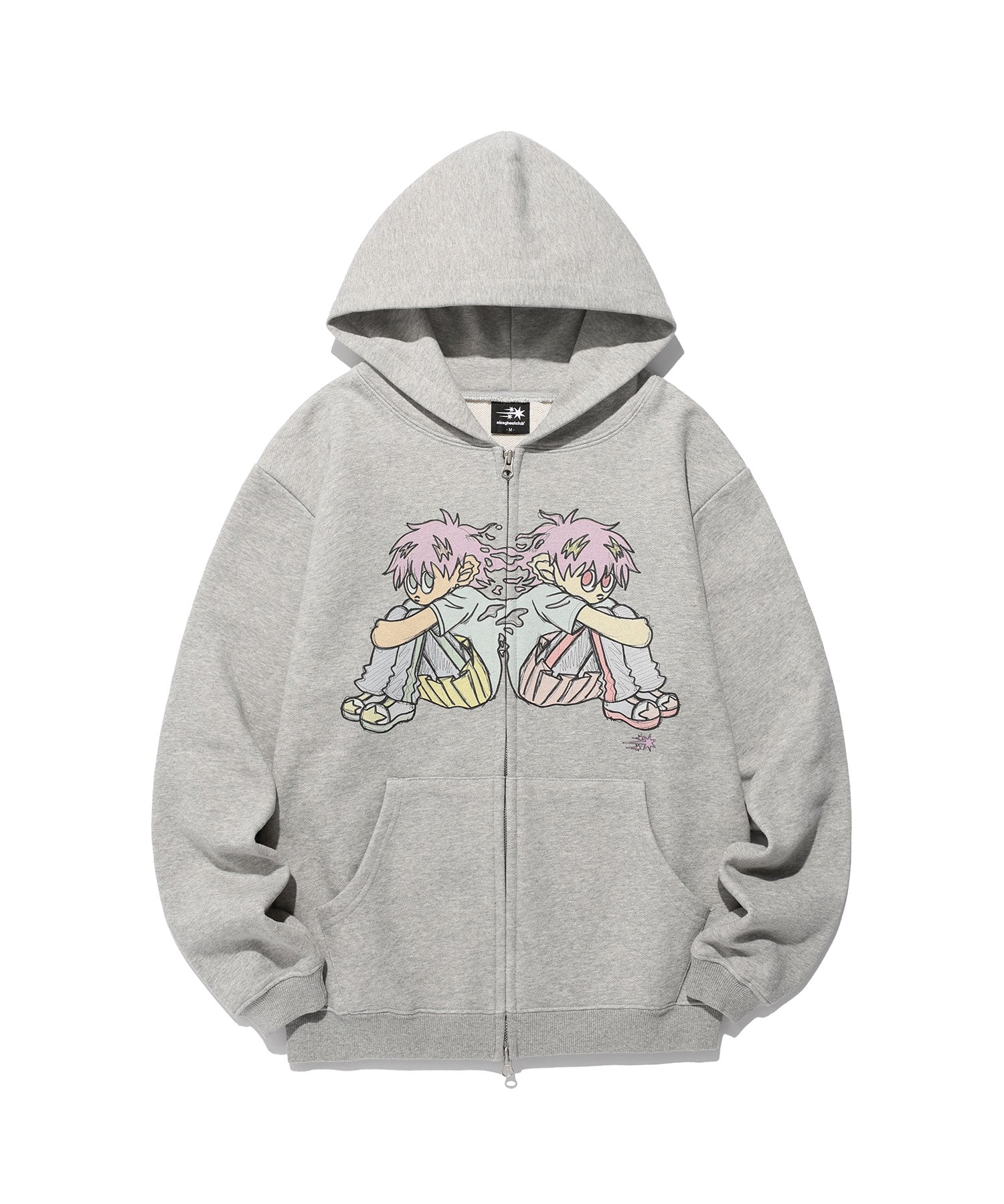 Nice Ghost Club NGC Boy Hoodie Zip Up