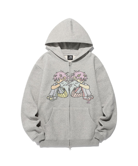 Nice Ghost Club NGC Boy Hoodie Zip Up