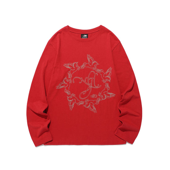 Nice Ghost Club Unicorn Circle Slim Long Sleeve Tee