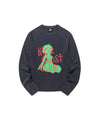 Nice Ghost Club Star Logo Slim Long Sleeve Tee