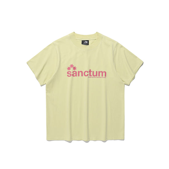 Nice Ghost Club [6/5 pre-order] Sanctum Logo Tee [Yellow Green]