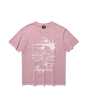Nice Ghost Club Tornado Logo Pigment Tee