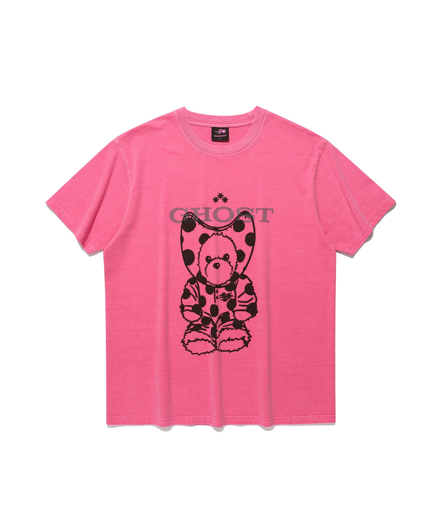 Nice Ghost Club Devil Bear Doll Pigment Dyed Tee