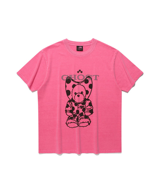 Nice Ghost Club Devil Bear Doll Pigment Dyed Tee