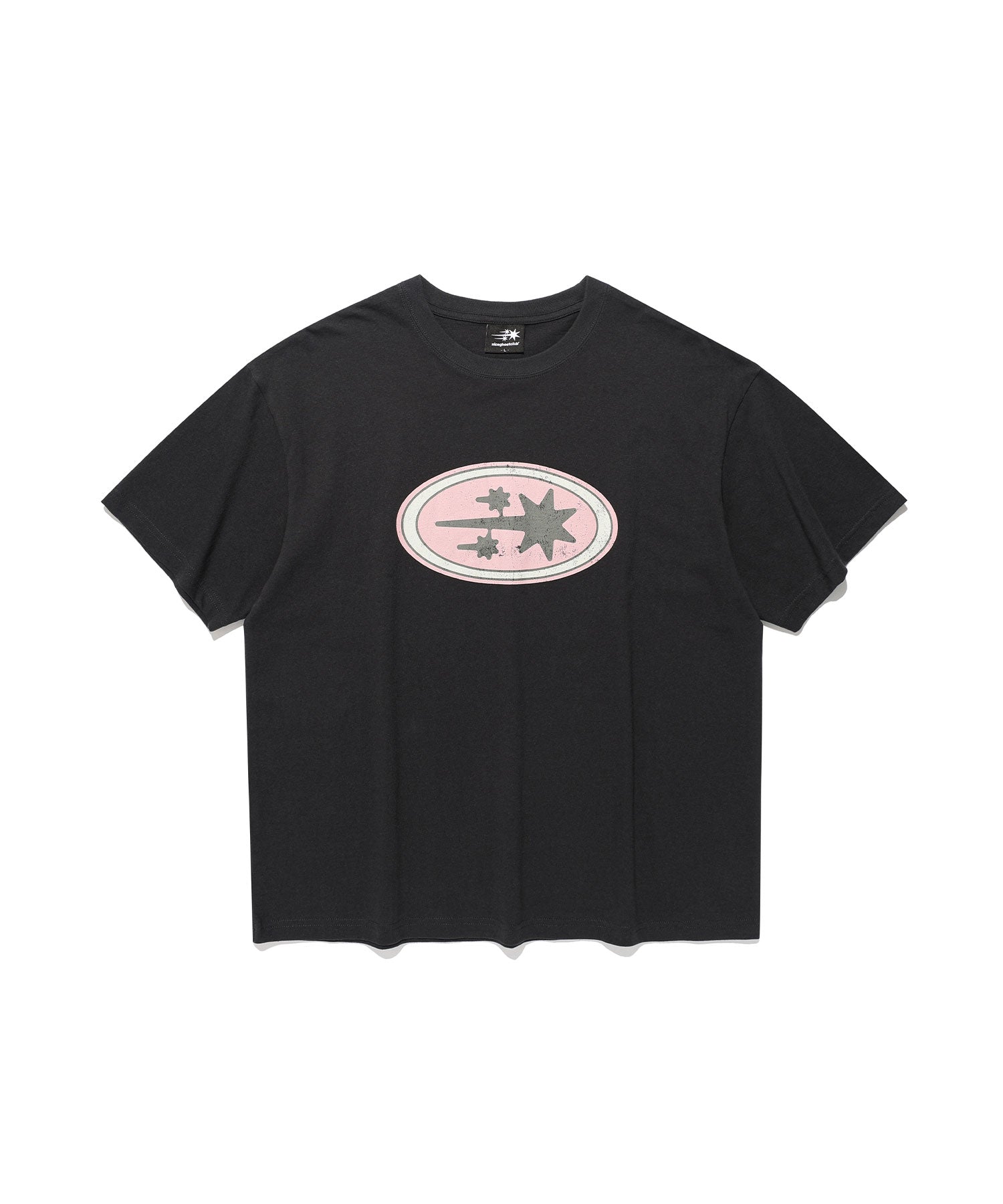Nice Ghost Club Oval 3 Star Logo Tee