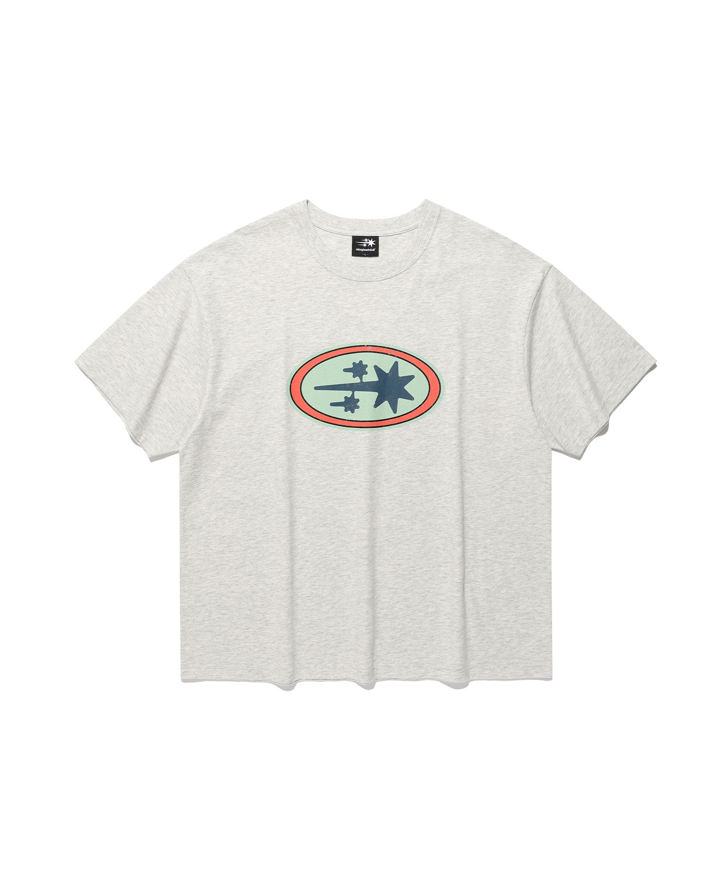 Nice Ghost Club Oval 3 Star Logo Tee