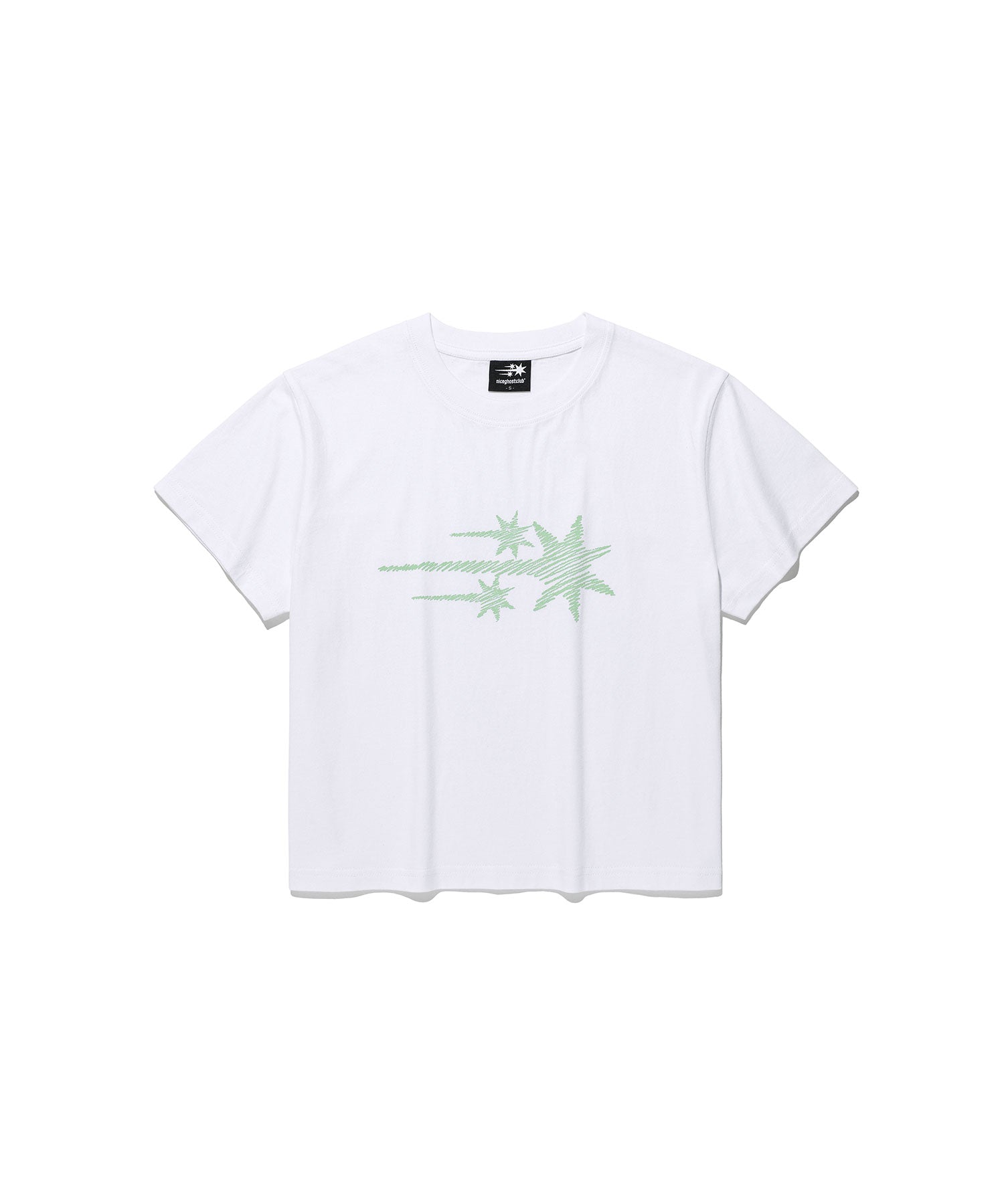Nice Ghost Club Sketch 3Star Basic Tee [White]
