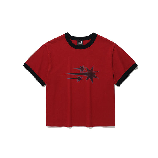 Nice Ghost Club Vintage 3 Star Basic Ringer Tee