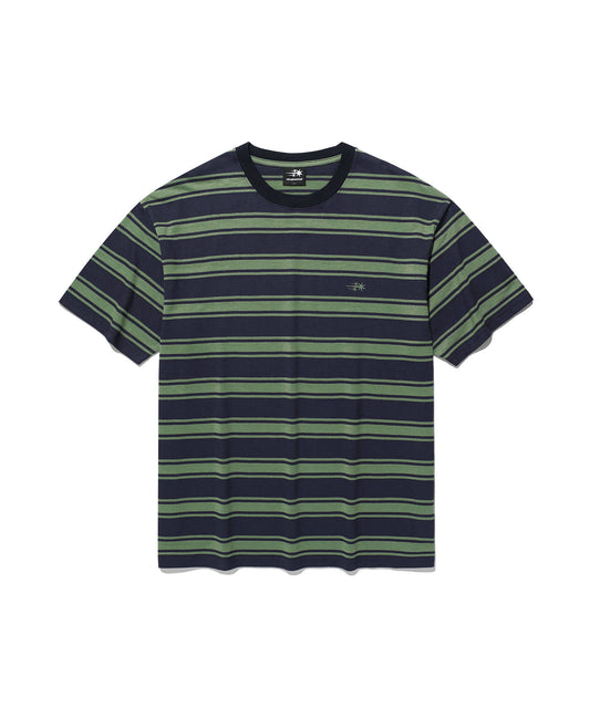 Nice Ghost Club Multi Stripe 3 Star T-Shirt [Navy]