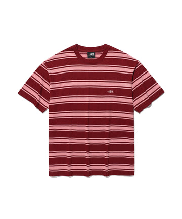 Nice Ghost Club Multi Stripe 3 Star Tee [Red]
