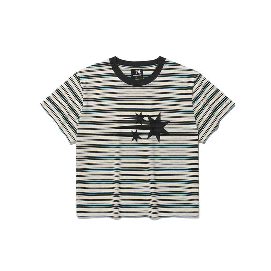 Nice Ghost Club Stripe 3 Star Basic Tee [Oatmeal]