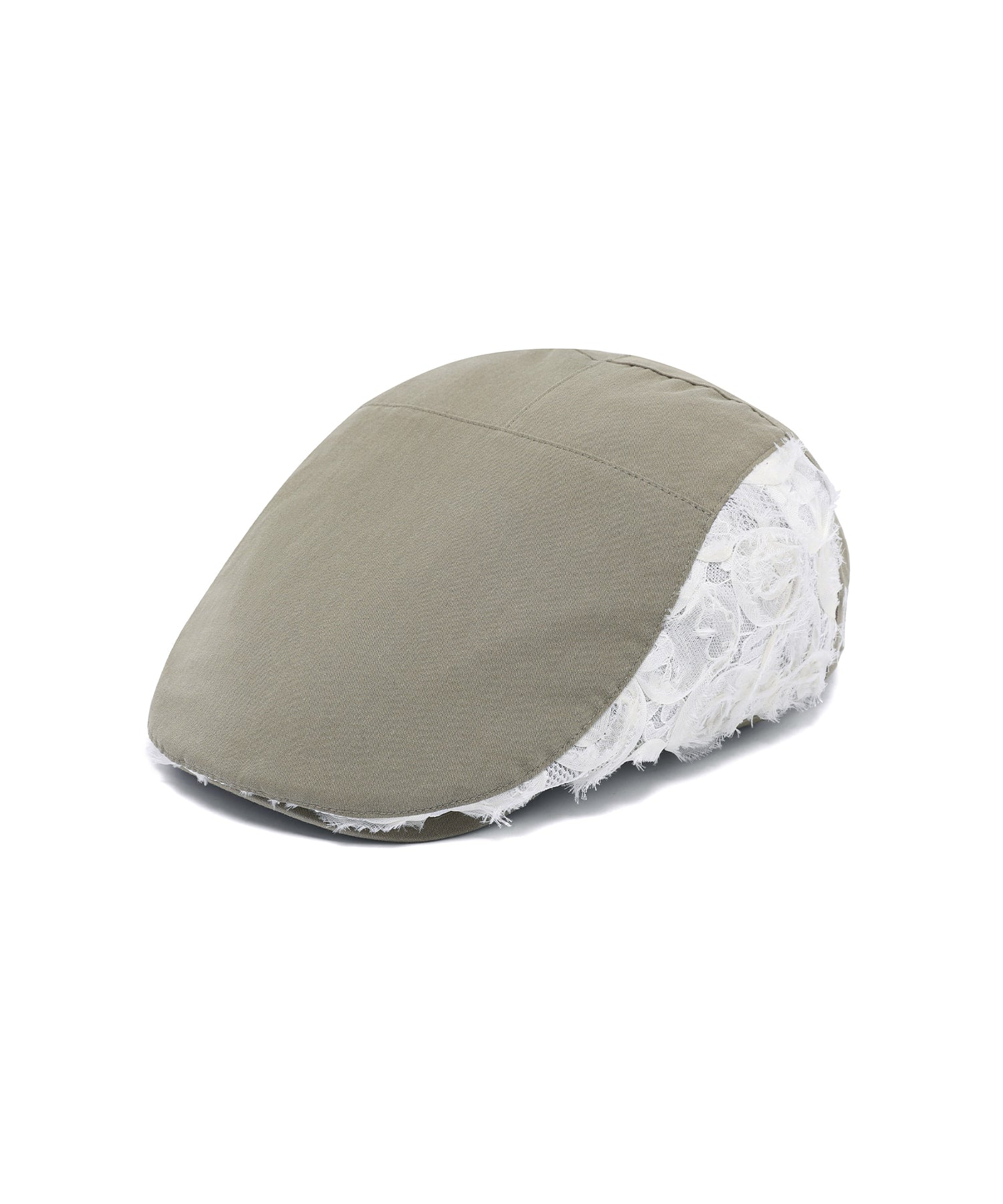 Nice Ghost Club Flower Lace Skull Hunting Cap