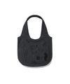 Nice Ghost Club Denim Doodle Shoulder Tote Bag