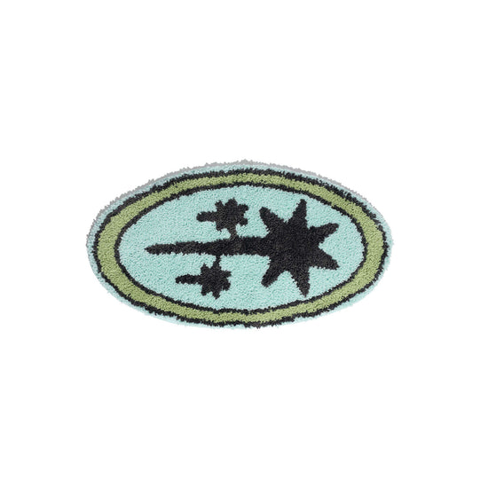 Nice Ghost Club 3Star Oval Rug Mat [Mix]