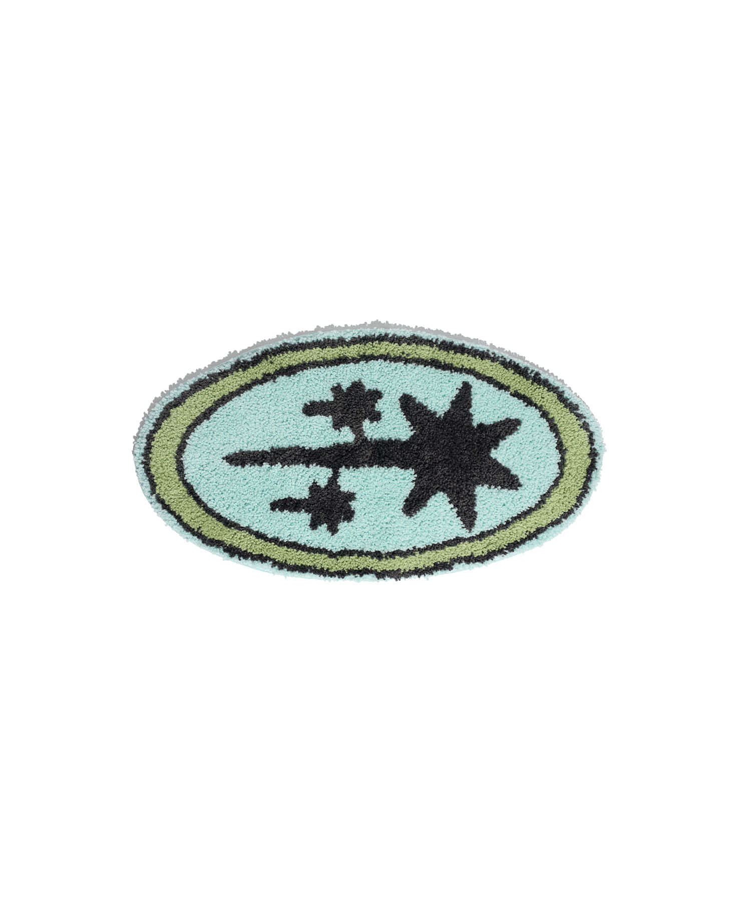 Nice Ghost Club 3Star Oval Rug Mat [Mix]