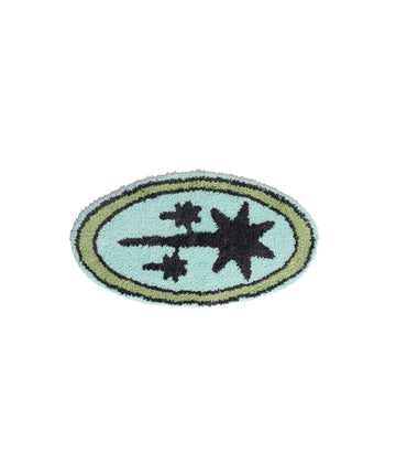 Nice Ghost Club 3Star Oval Rug Mat [Mix]