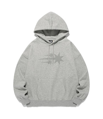 Nice Ghost Club 3 Star Hoodie Grey