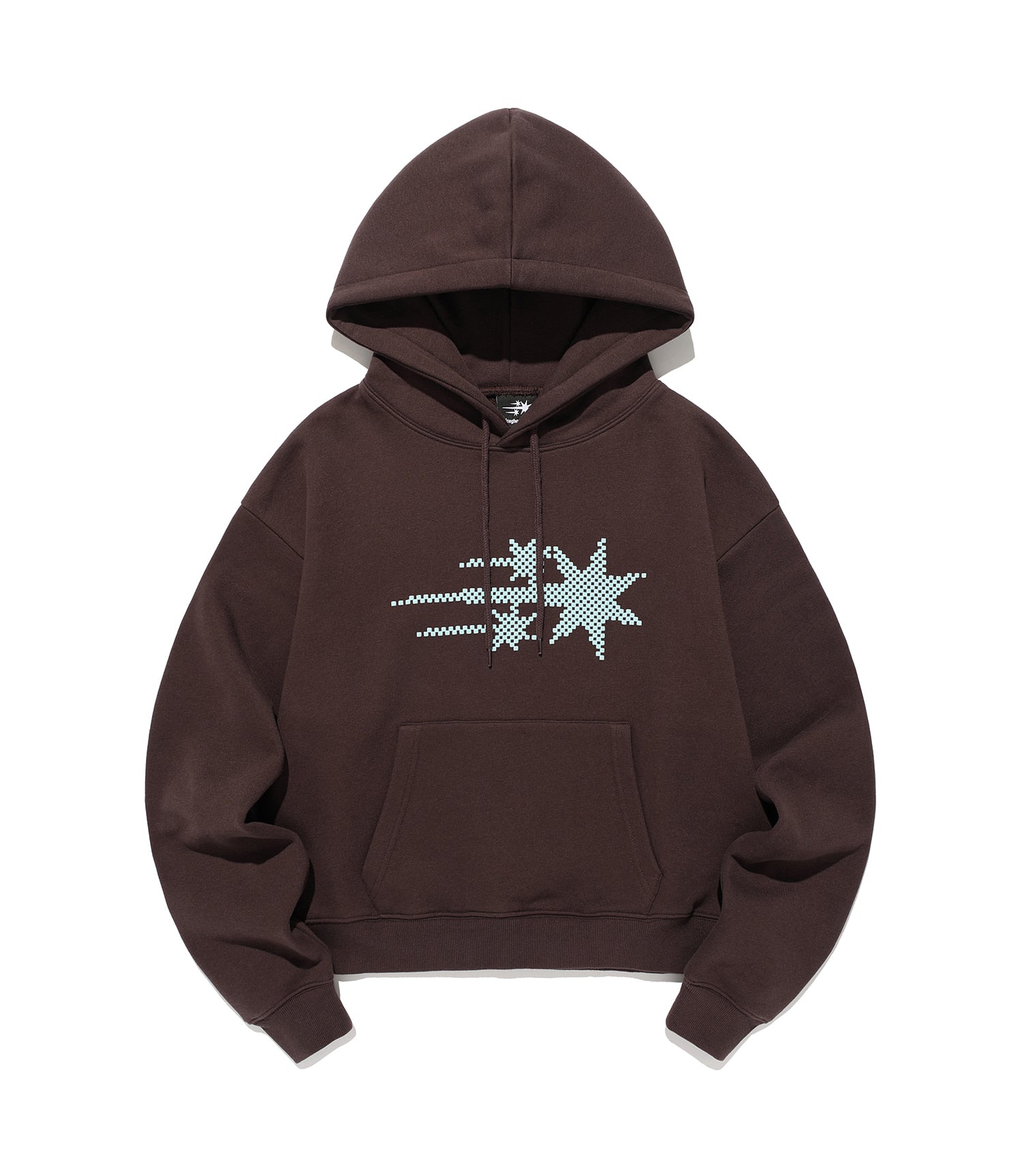 Nice Ghost Club Mosaic 3Star Crop Hoodie