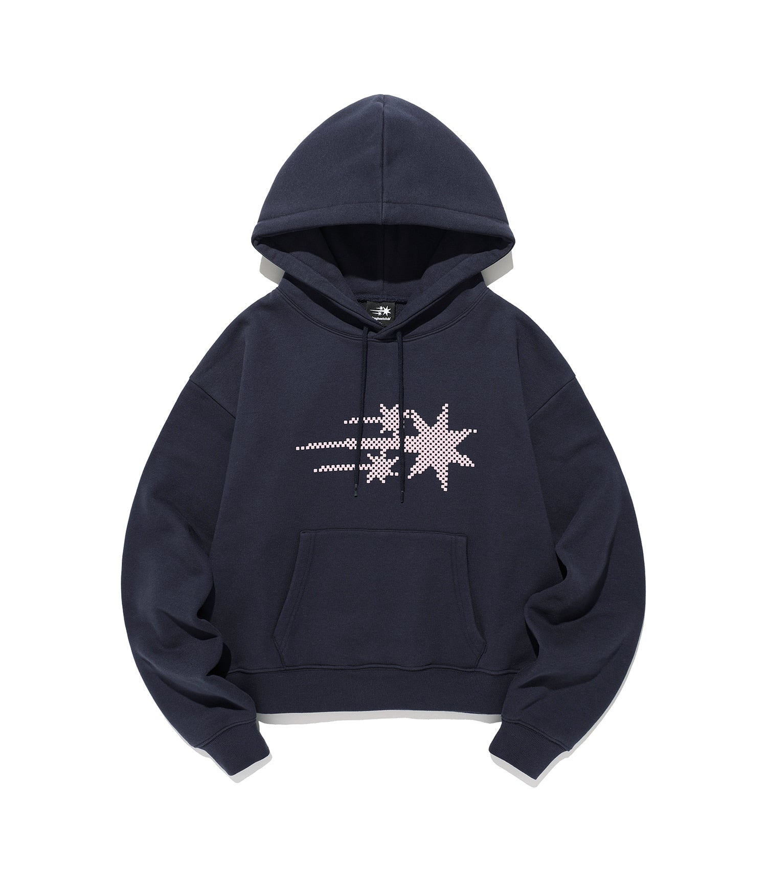 Nice Ghost Club Mosaic 3Star Crop Hoodie