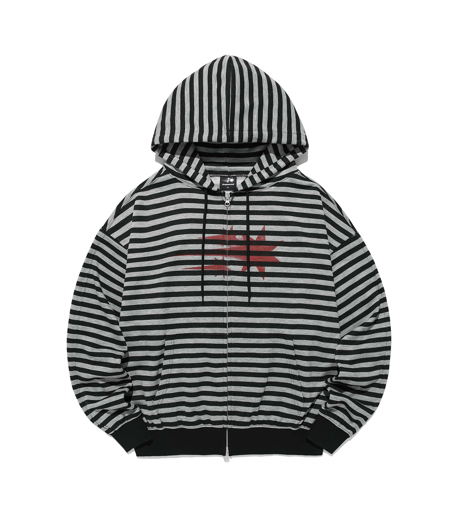 Nice Ghost Club Stripe Rush 3Star Hoodie Zip Up