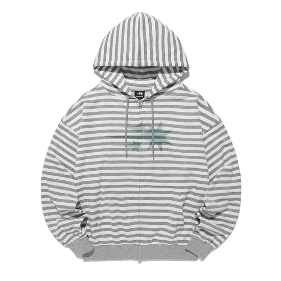 Nice Ghost Club Stripe Rush 3Star Hoodie Zip Up
