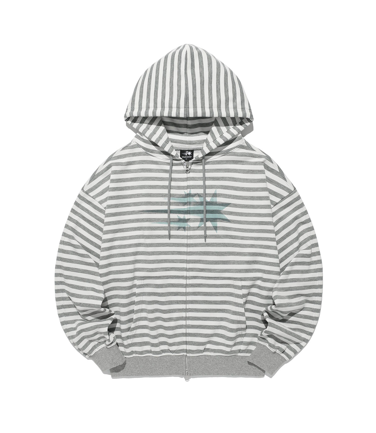 Nice Ghost Club Stripe Rush 3Star Hoodie Zip Up